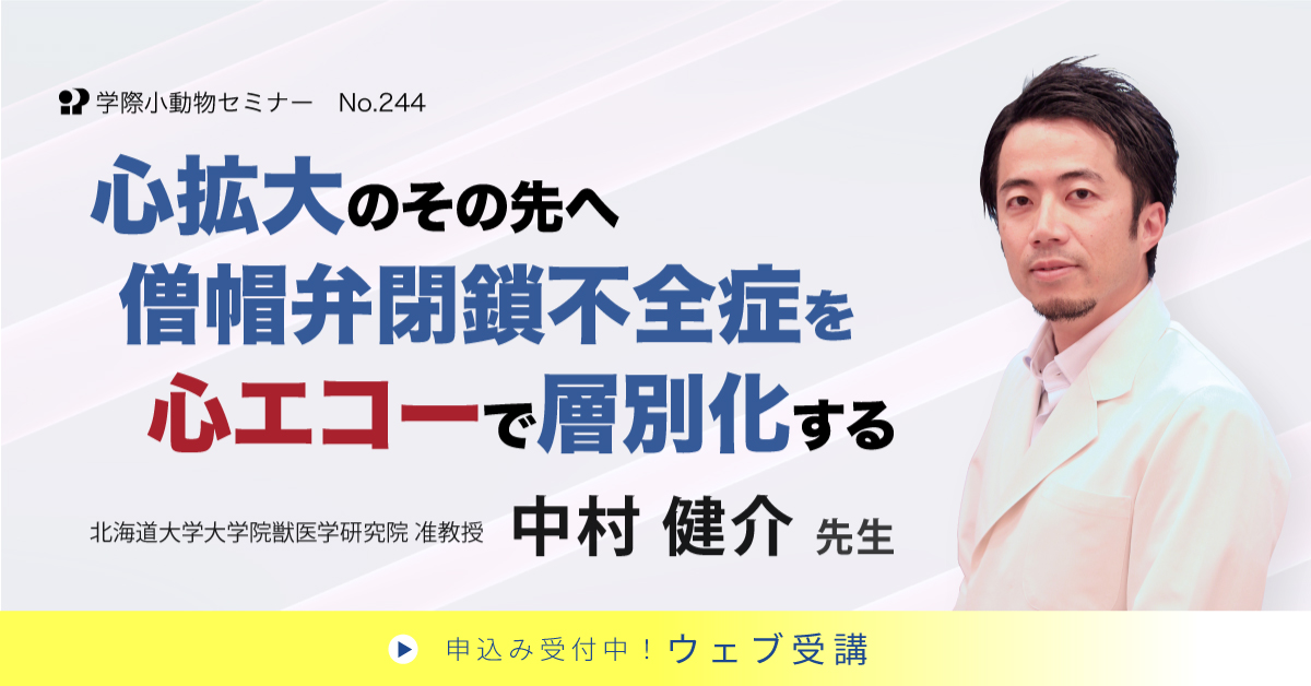 No.244　心拡大のその先へ 僧帽弁閉鎖不全症を心エコーで層別化する